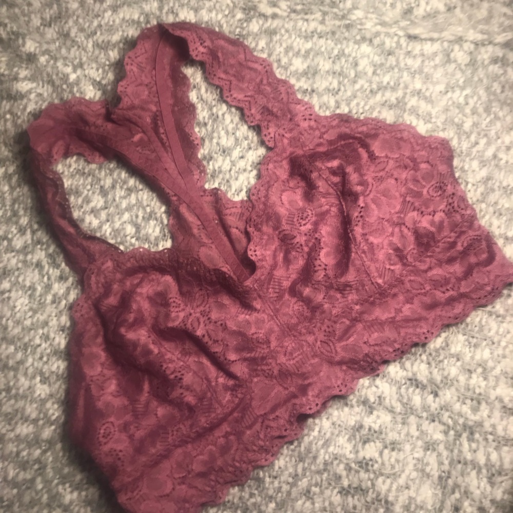 Purple Lace Bralette
